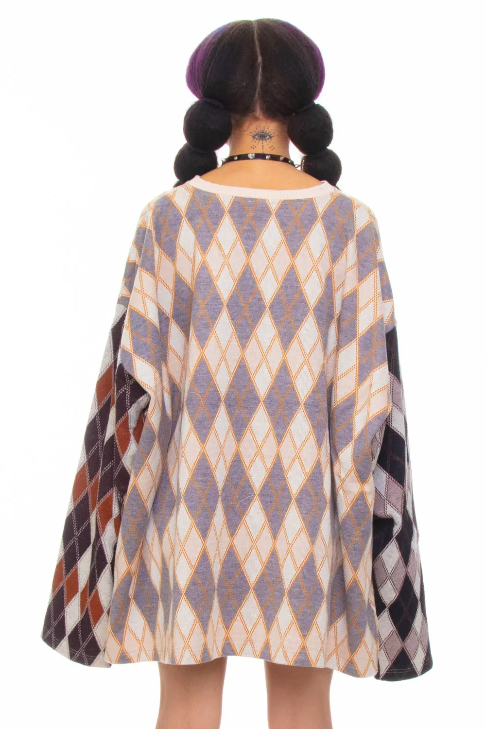 Argyle Darlene Oversized Henley