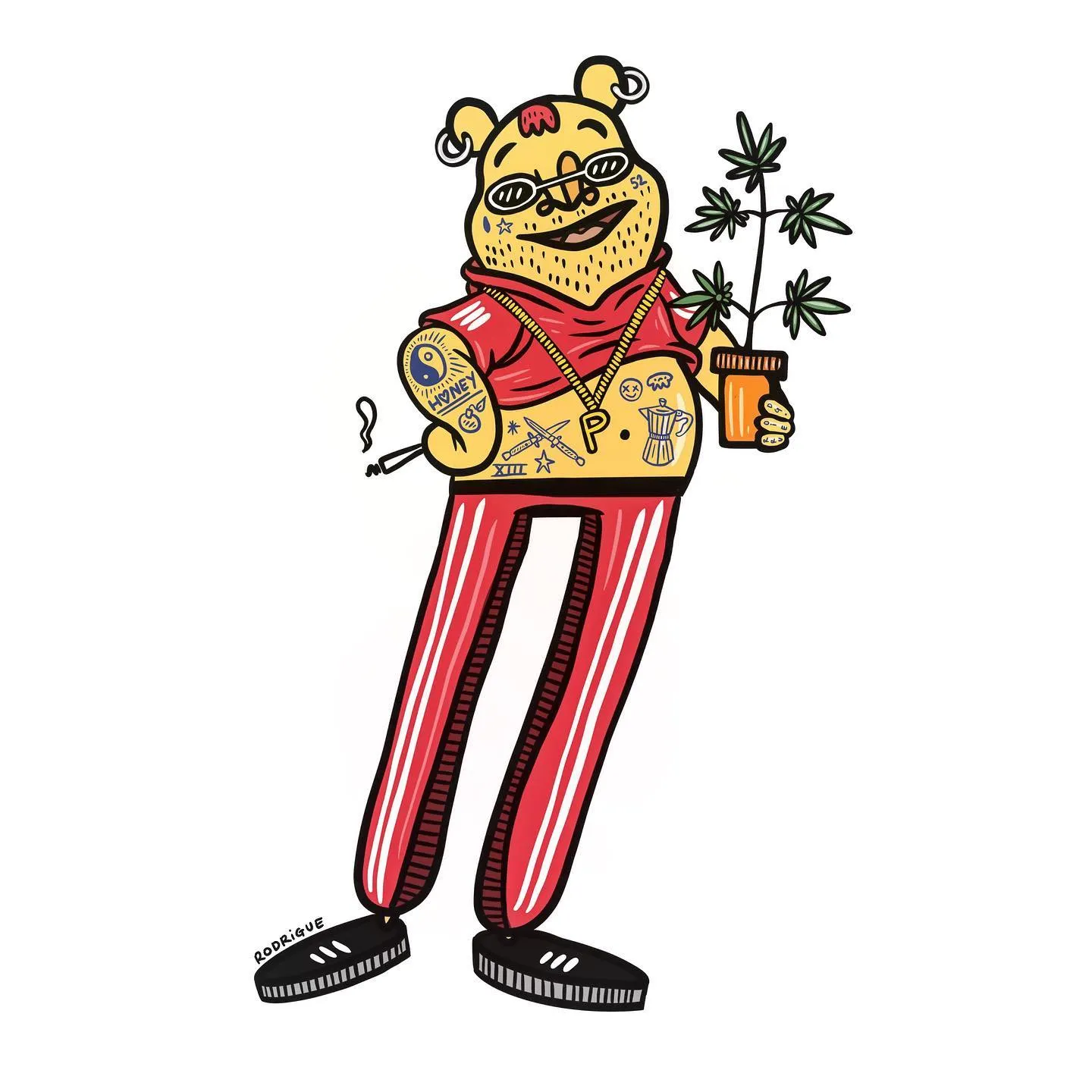 Bad Winnie T-Shirt: Limited Edition Unisex Tee