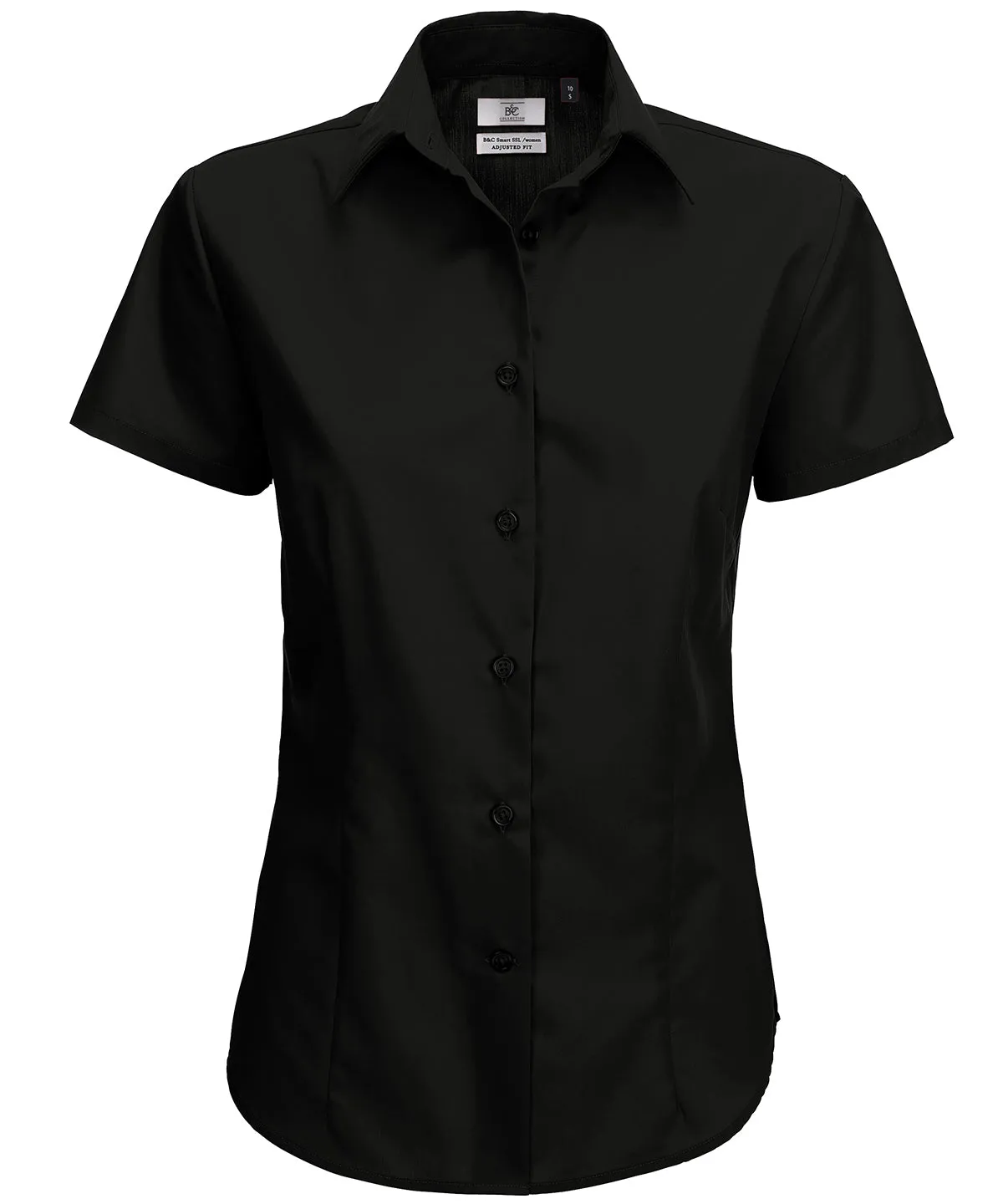 Black - B&C Smart short sleeve /women