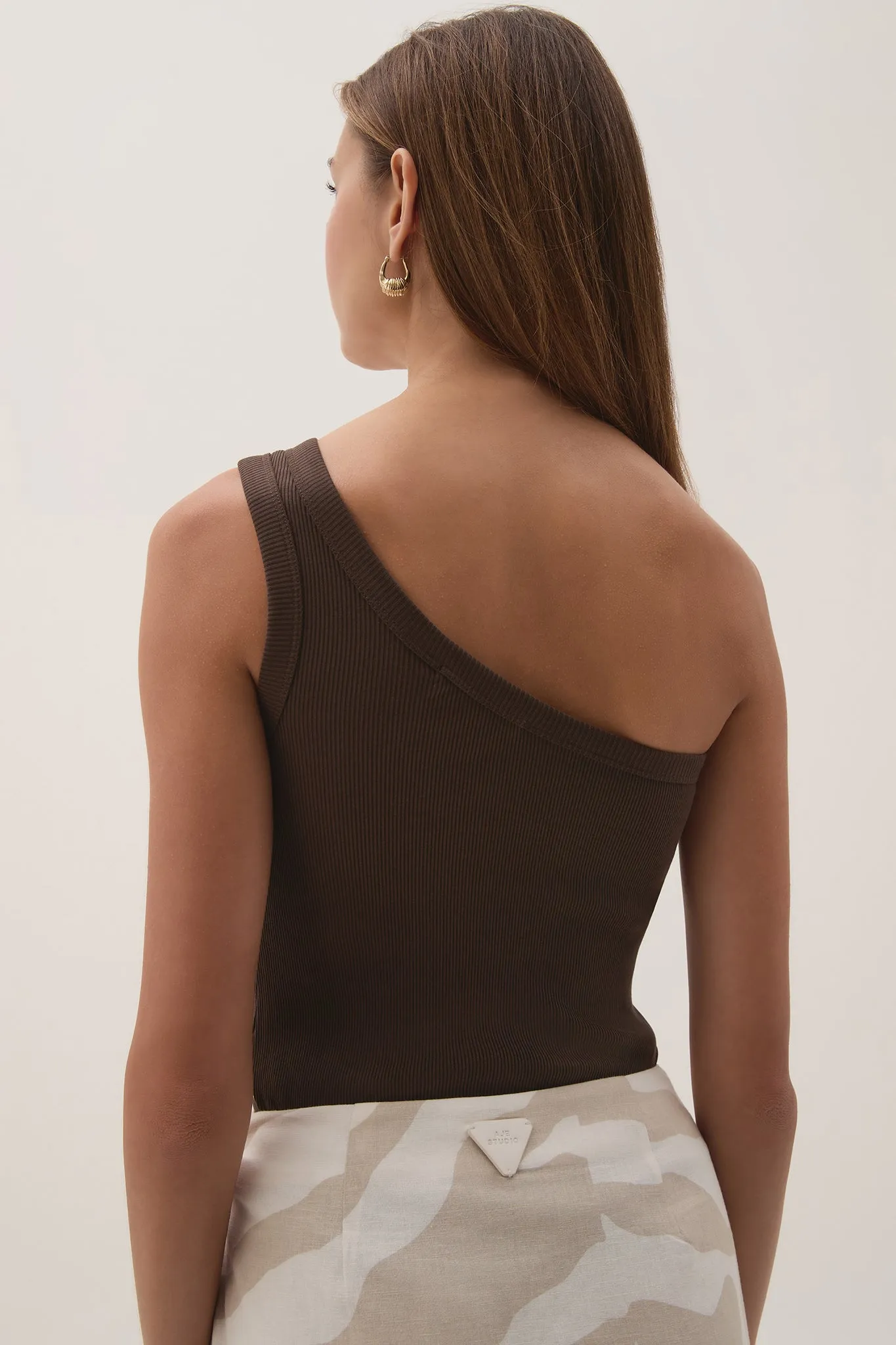 Cowrie One Shoulder Tank