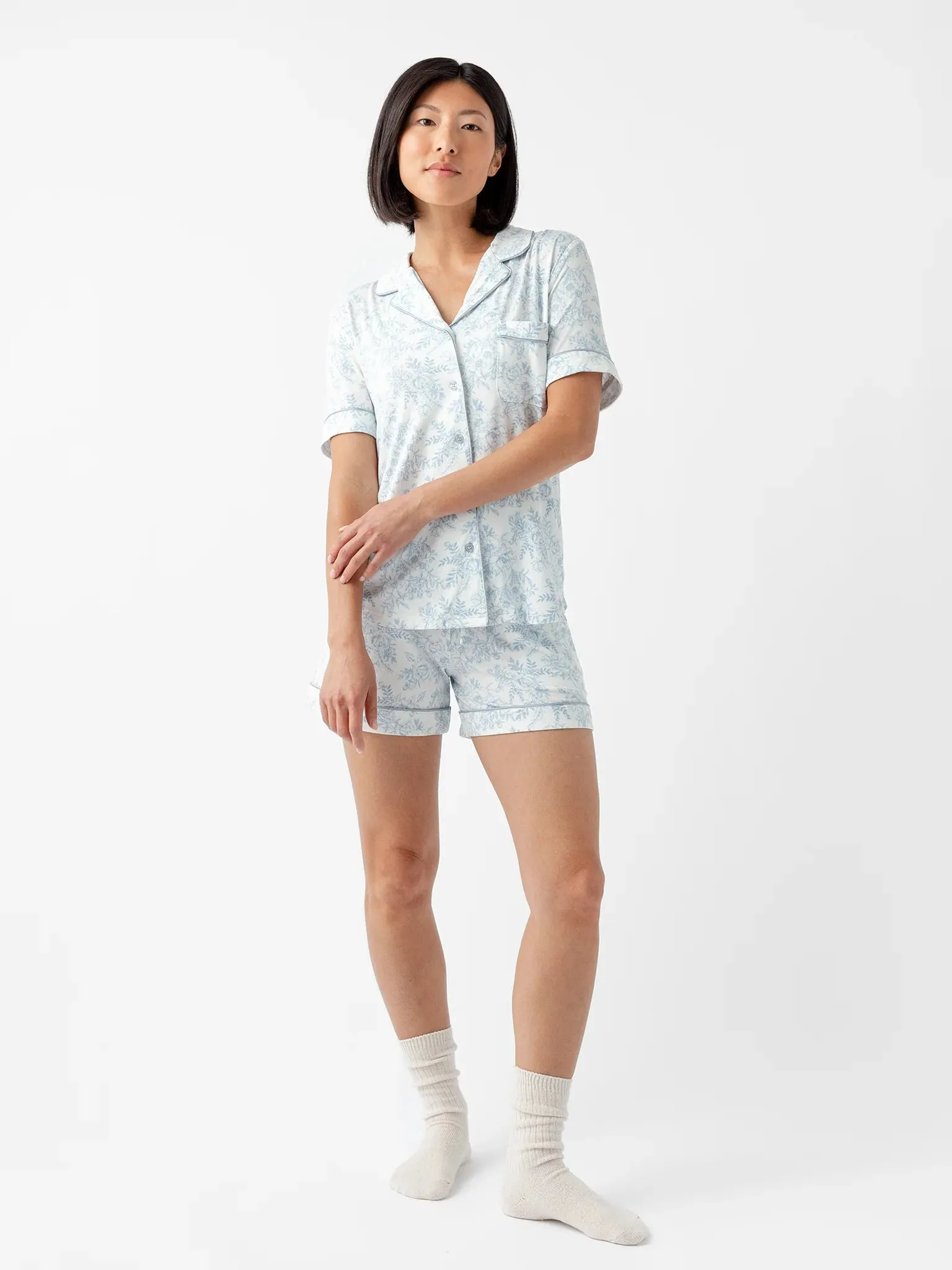 Cozy Earth S/S Bamboo PJ Top