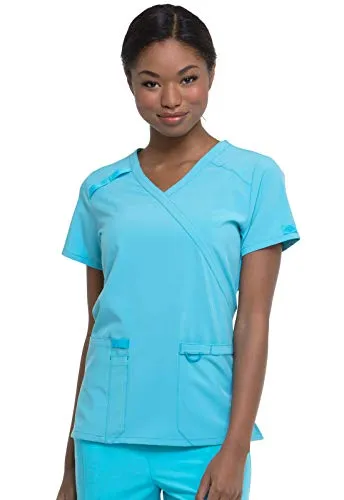 Dickies DK625 EDS Essentials Mock Wrap Scrub Top