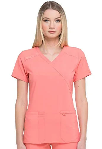 Dickies DK625 EDS Essentials Mock Wrap Scrub Top