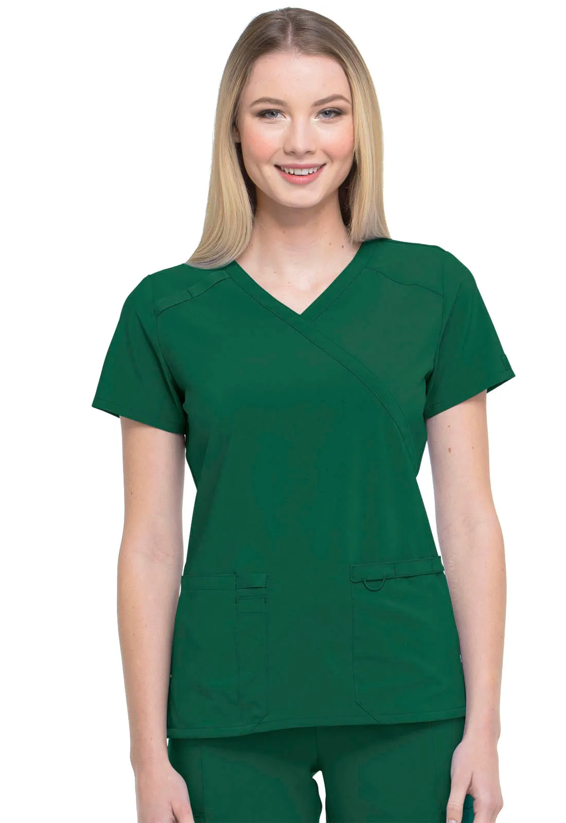 Dickies DK625 EDS Essentials Mock Wrap Scrub Top