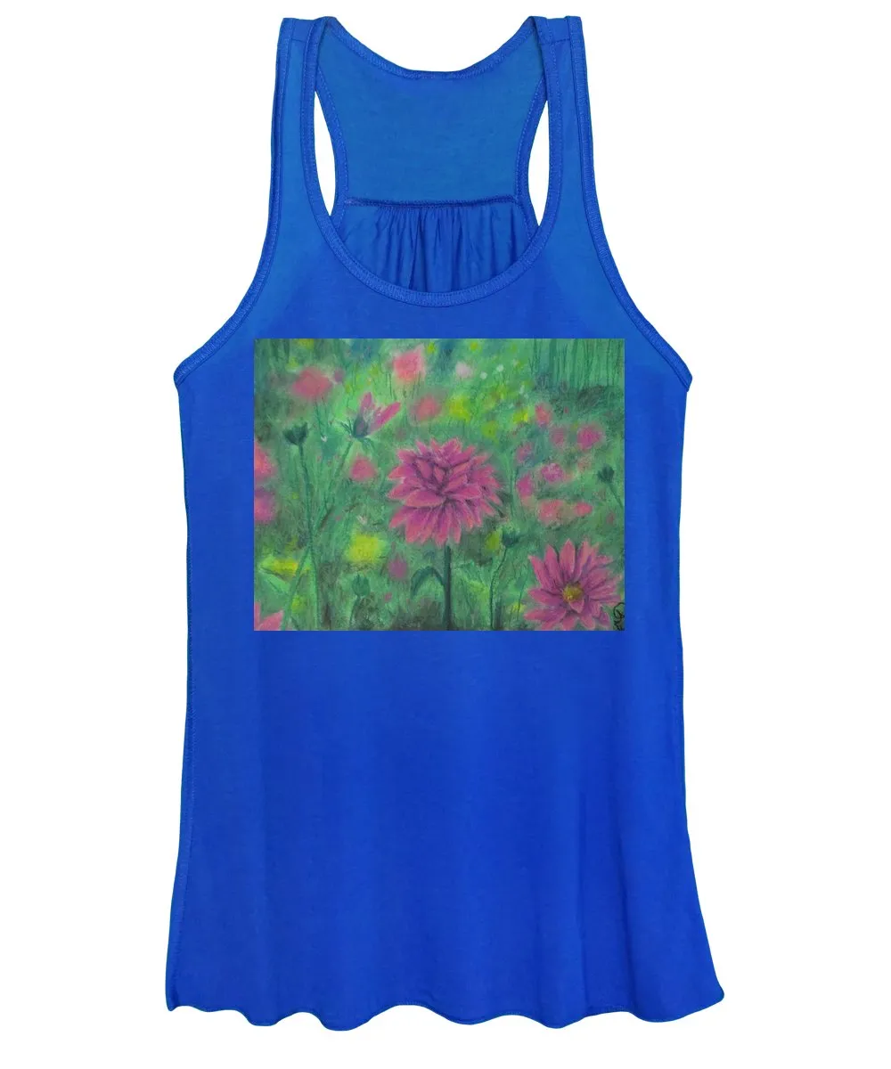 Dreaming of Dahlias ~ Women's Tank Top