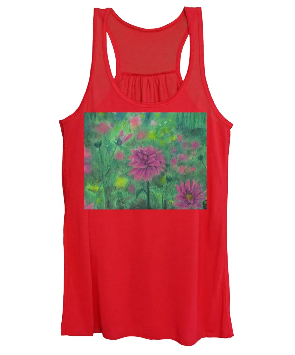 Dreaming of Dahlias ~ Women's Tank Top