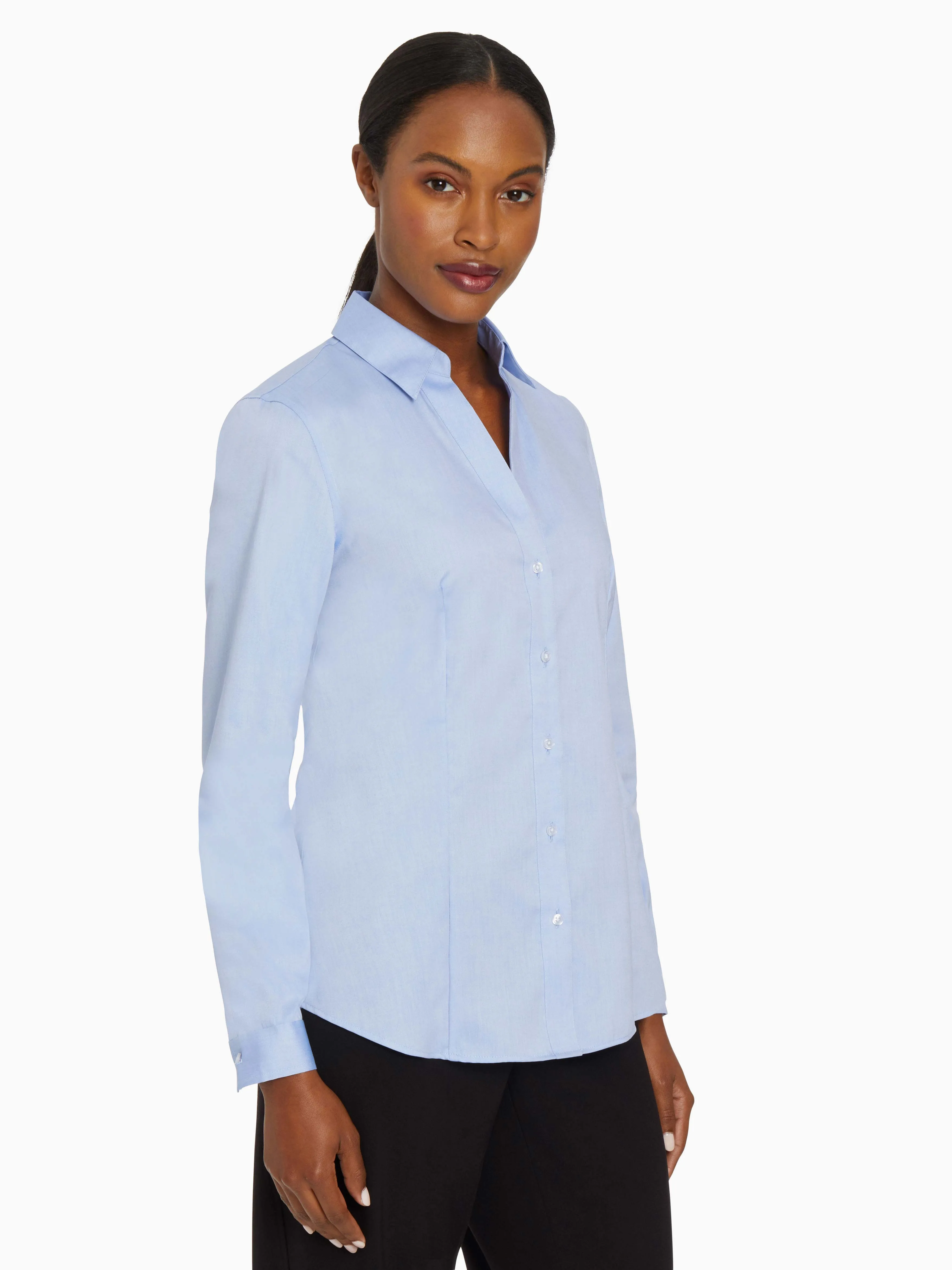 Easy-Care Button-Up Shirt