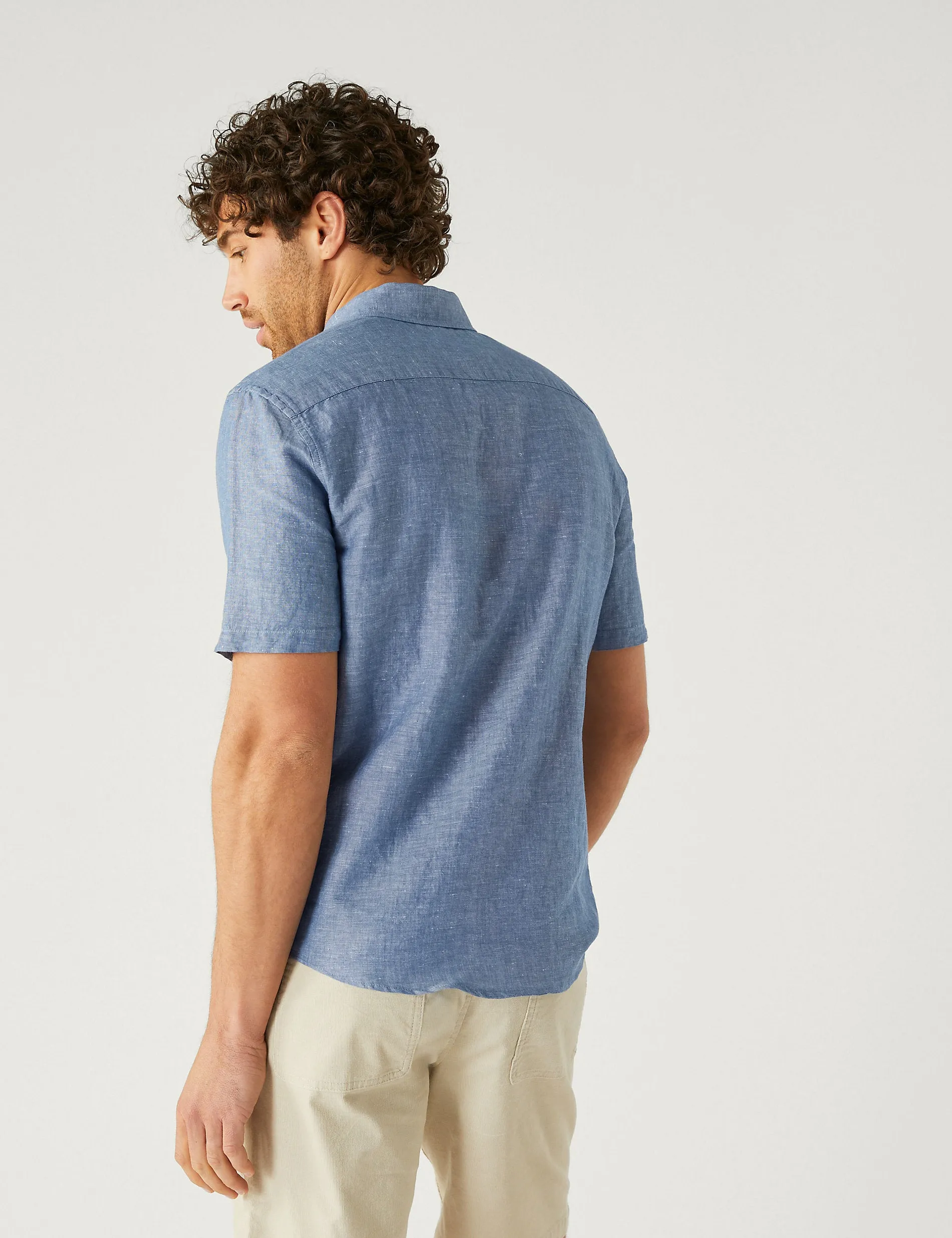 Easy Iron Linen Shirt Marks & Spencer