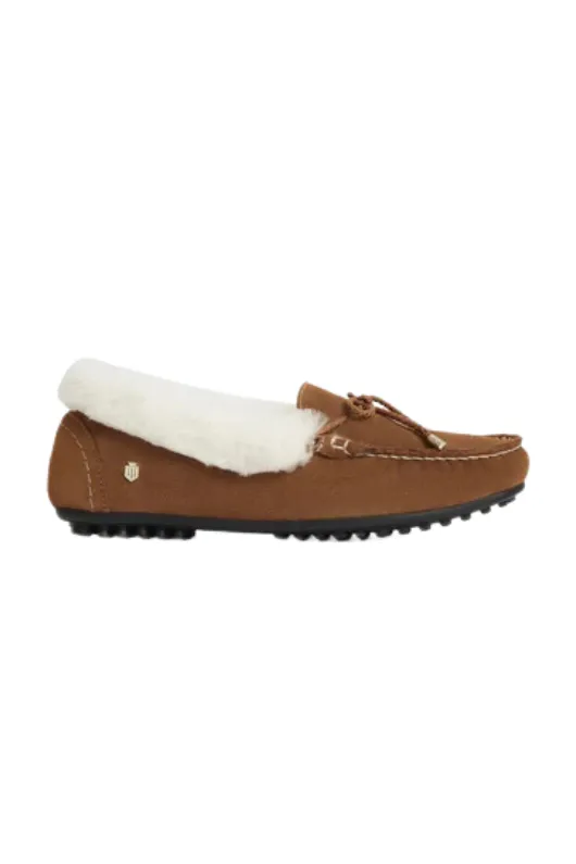 Fairfax & Favor Henley Shearling Lined Slippers