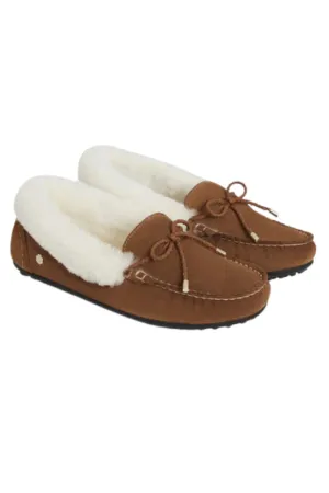 Fairfax & Favor Henley Shearling Lined Slippers