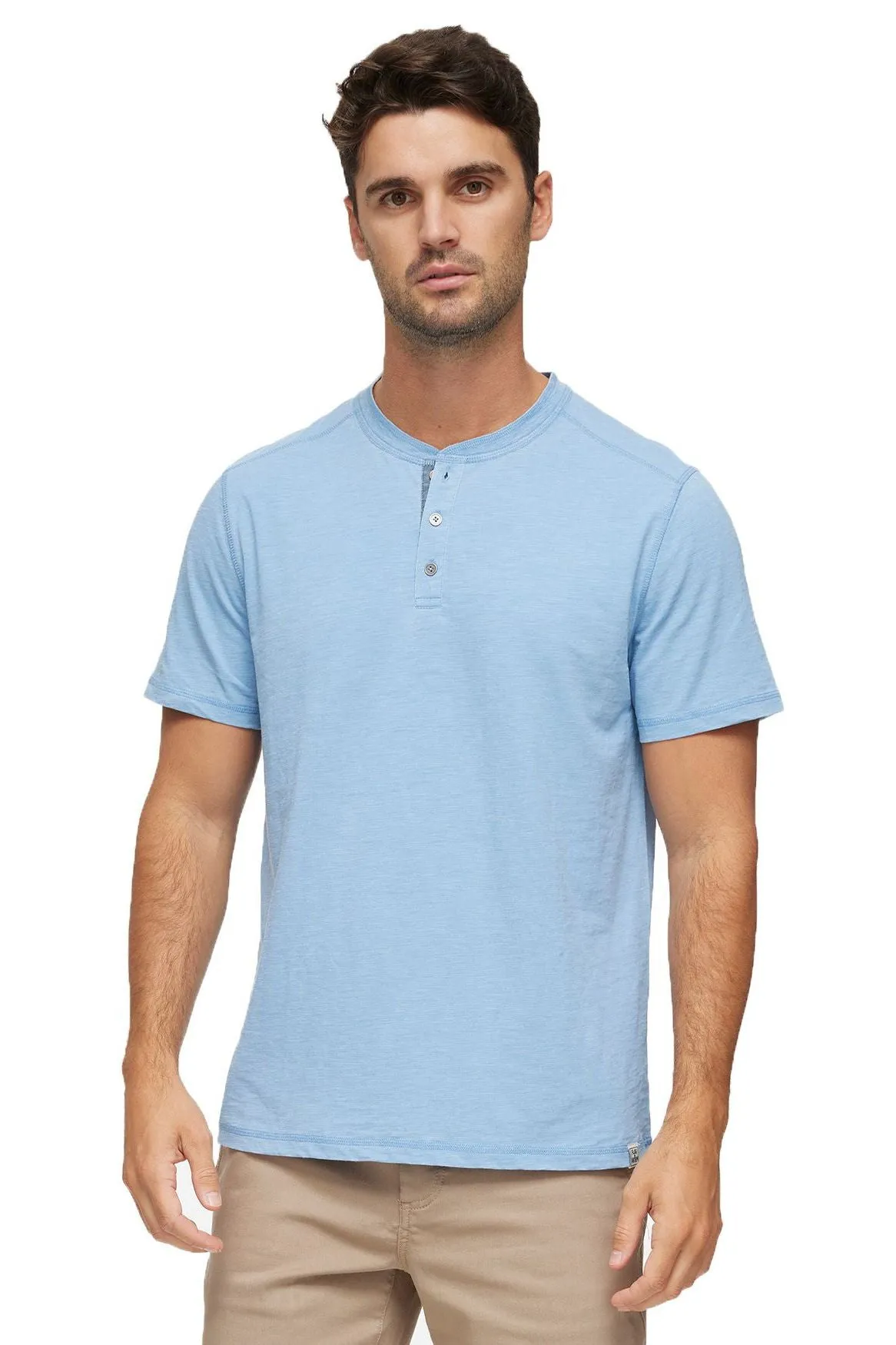 Flag & Anthem Chatham Burnout Henley- 2 Colors!