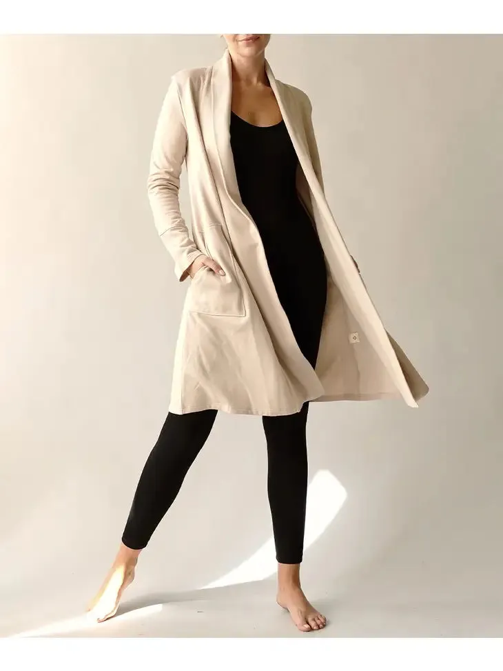 Hemp Park Coat/Cardi with Pockets & Back Slit PRE-ORDER