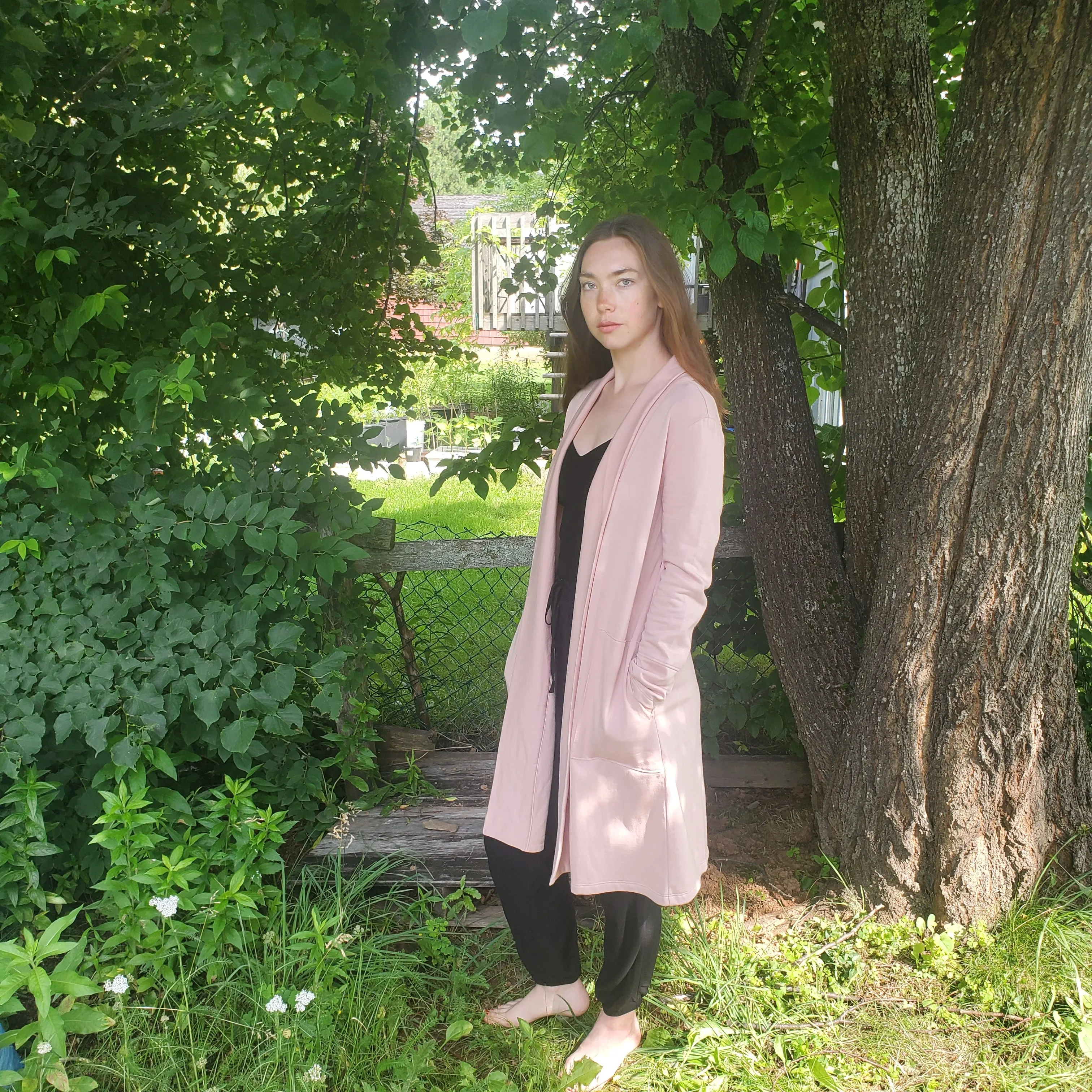 Hemp Park Coat/Cardi with Pockets & Back Slit PRE-ORDER