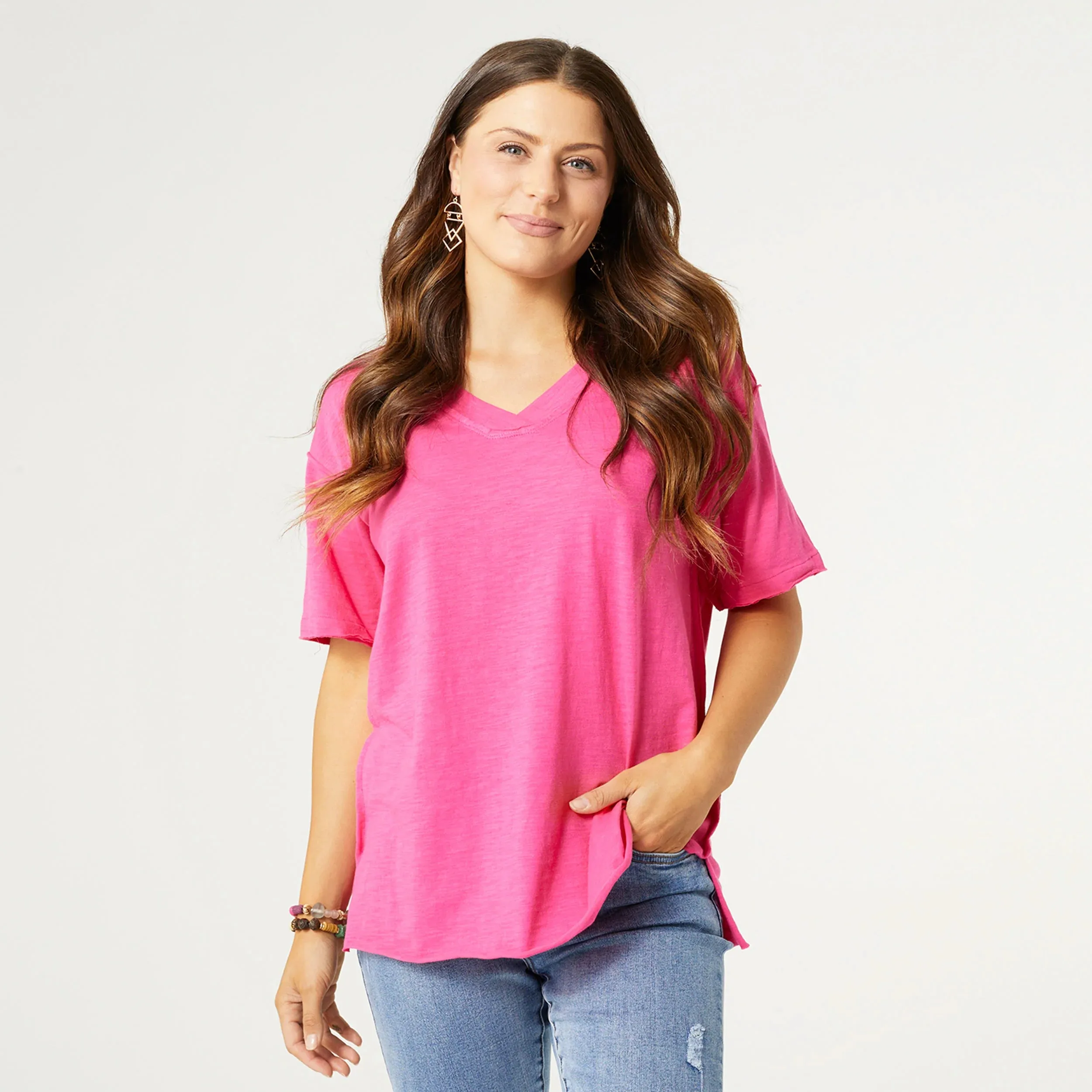 Jayda V Neck Top