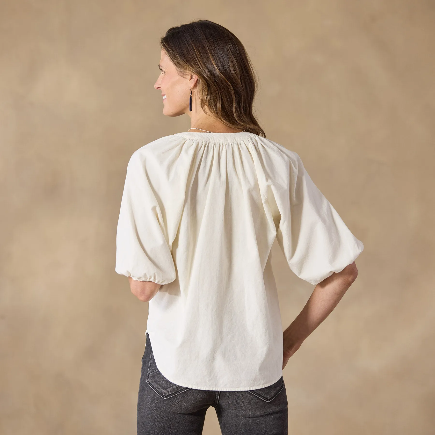 Jolie Corduroy Top