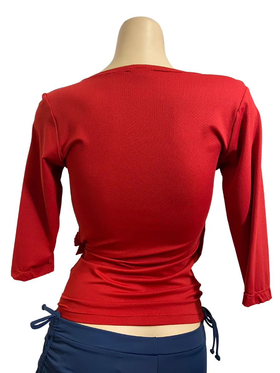 Last Chance! Bia Brazil Activewear Crossover Wrap Top TT802