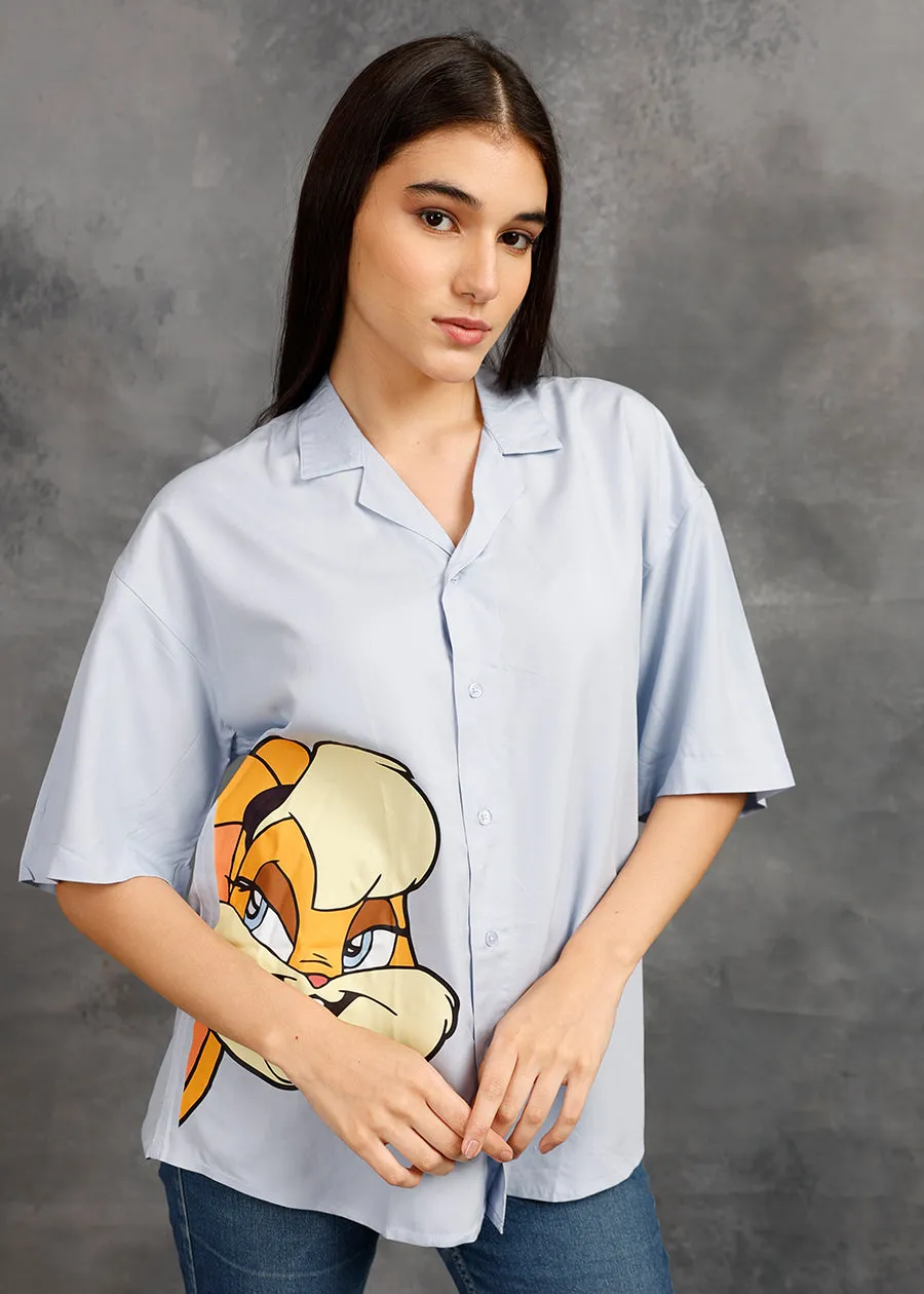 Lola Bunny Womens Fluidic Oversized Shirt