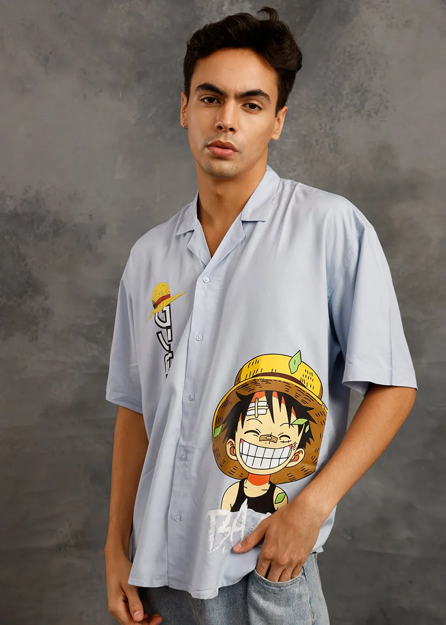 Luffy Mens Fluidic Oversized Shirt