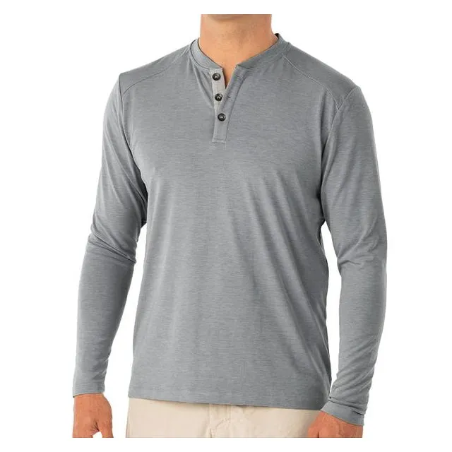 Men's Bamboo Flex Henley