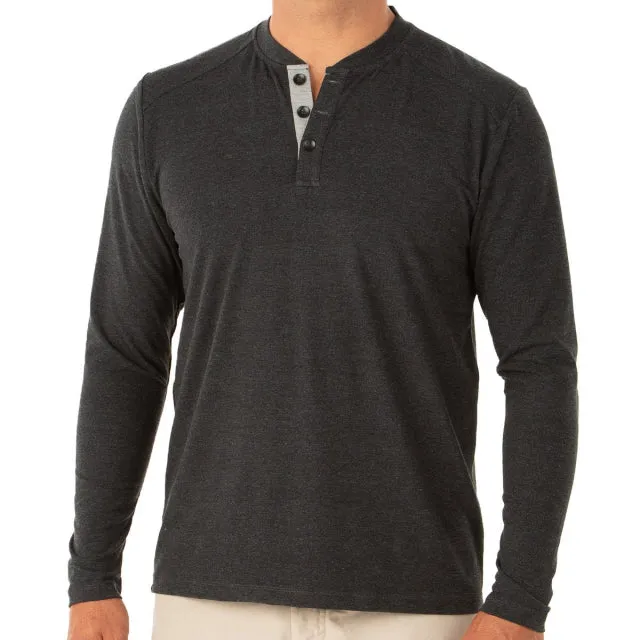 Men's Bamboo Flex Henley