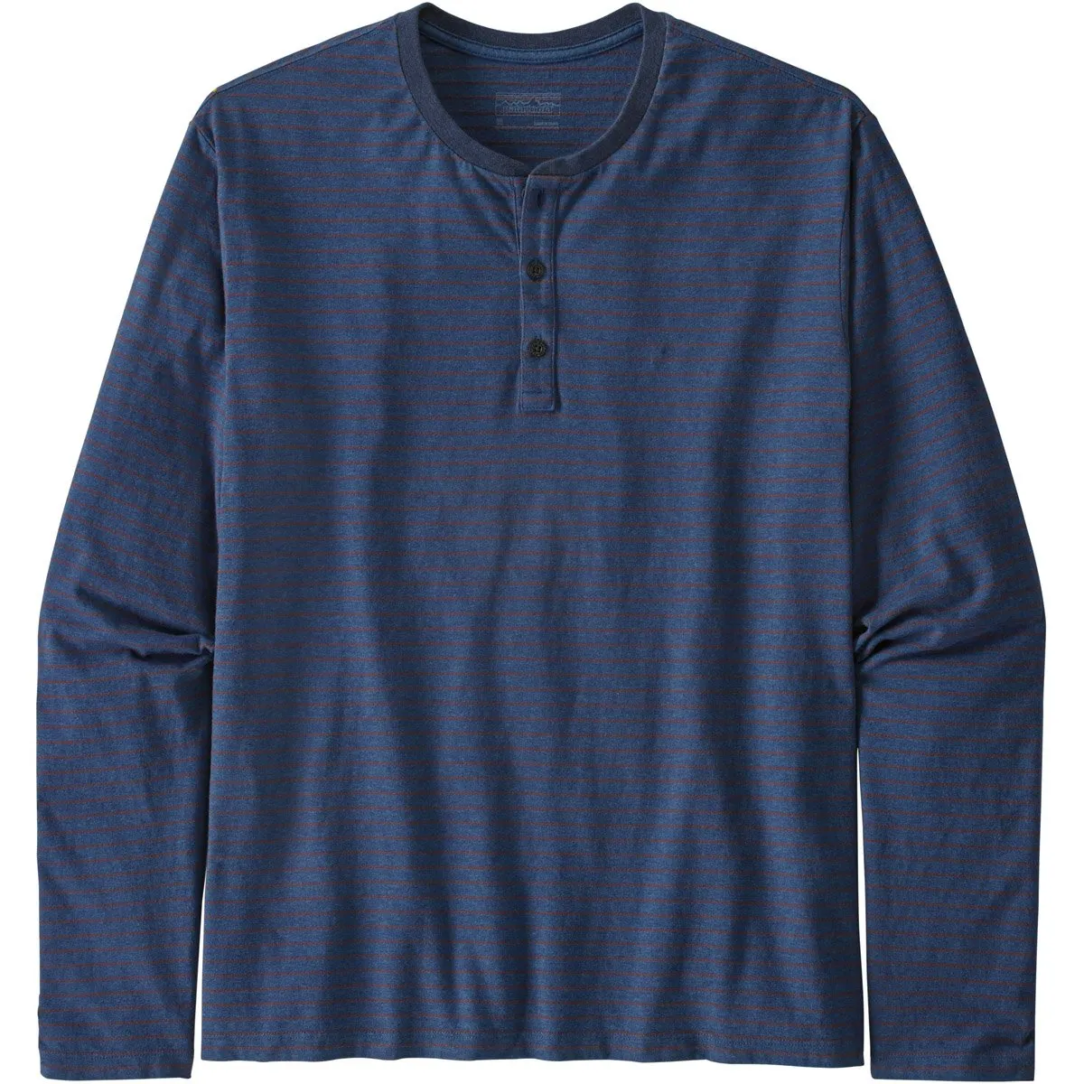 Men's Long-Sleeved Organic Cotton Lightweight Henley Pullover