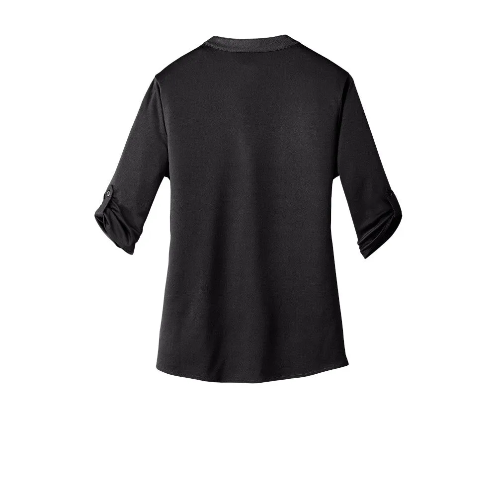 OGIO® - Crush Henley - Blacktop