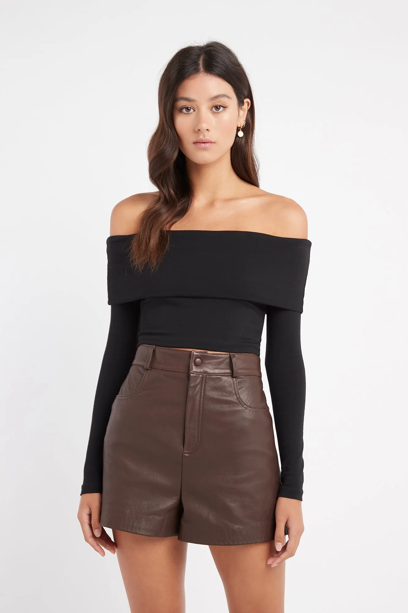 Olivia Off Shoulder Crop