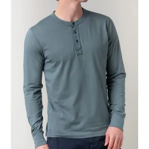 Save Khaki United Supima Jersey Henley - Pine