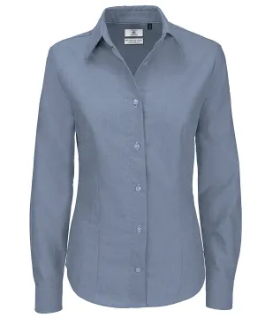 Silver Moon - B&C Oxford long sleeve /women