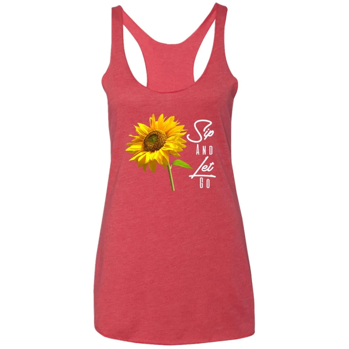 Sip And Let Go Women's Tank Top