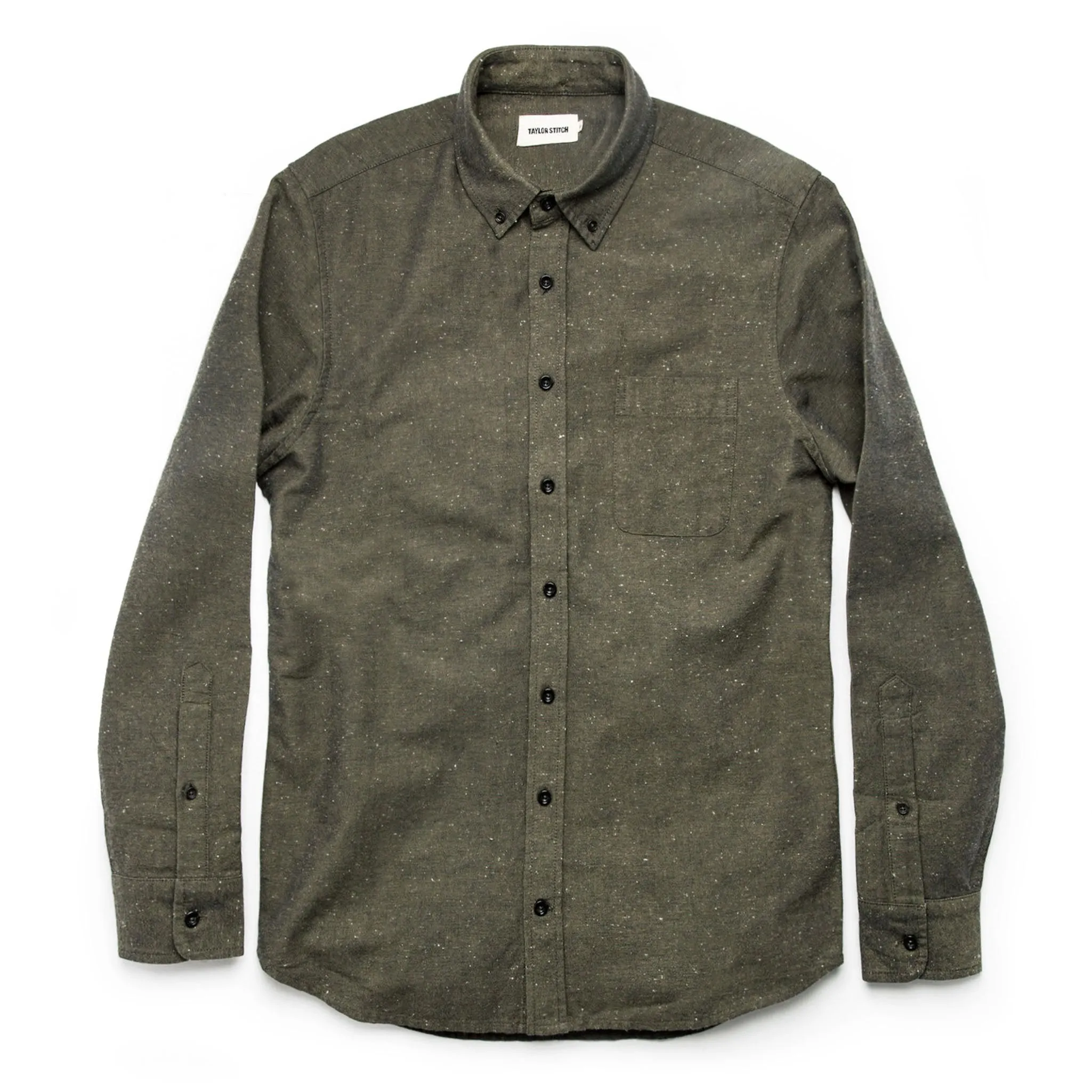 The Jack in Olive Slub Chambray