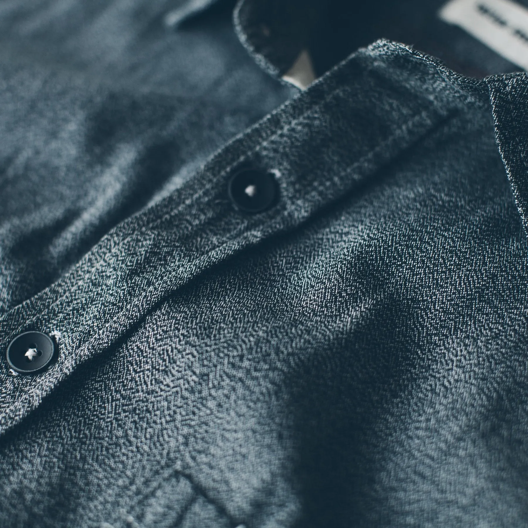 The Utility Shirt in Salt & Pepper Chambray