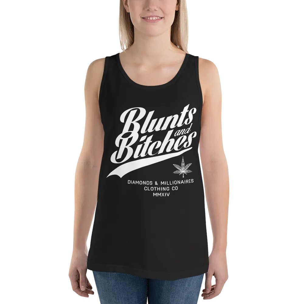 WOMEN'S  BB BLUNTS & BITCHES TANK TOP