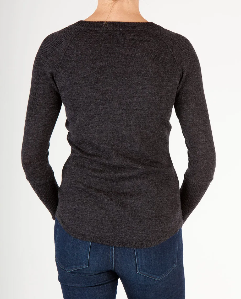 Women's Cantata Merino Henley Sweater