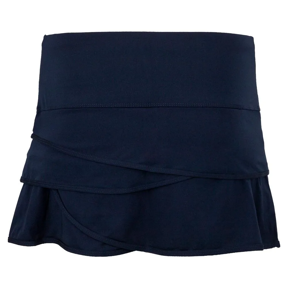 Women's Scallop Tennis Skort Midnight