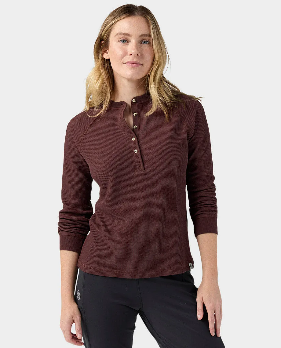 Women's Wister Waffle Henley